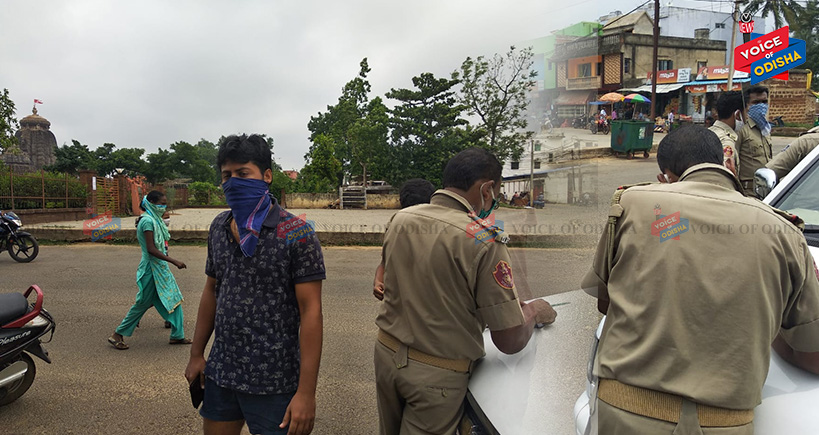 ରାଜଧାନୀରେ ଜୋରଦାର ଚାଲିଛି ମାସ୍କ ଚେକିଙ୍ଗ ।