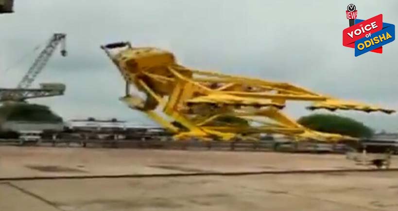 ବିଶାଖାପାଟଣାରେ କ୍ରେନ୍ ଭୁଷୁଡି ୮ ମୃତ