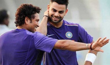 ସଚିନଙ୍କ ପଛରେ ବିରାଟ କୋହଲି