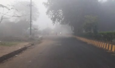 Dense fog envelopes Bhubaneswar; vehicular movement affected