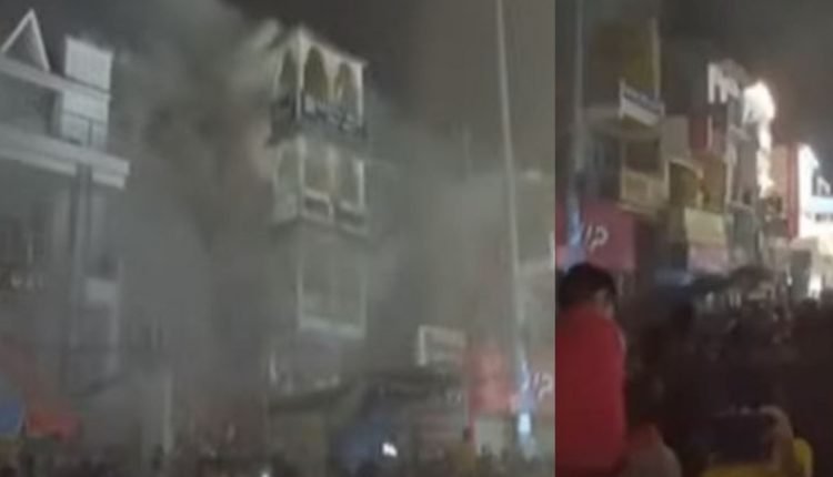 Massive fire breaks out at hotel in Puri