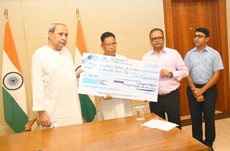 OMC Contributes Rs. 100 Crore to CMRF