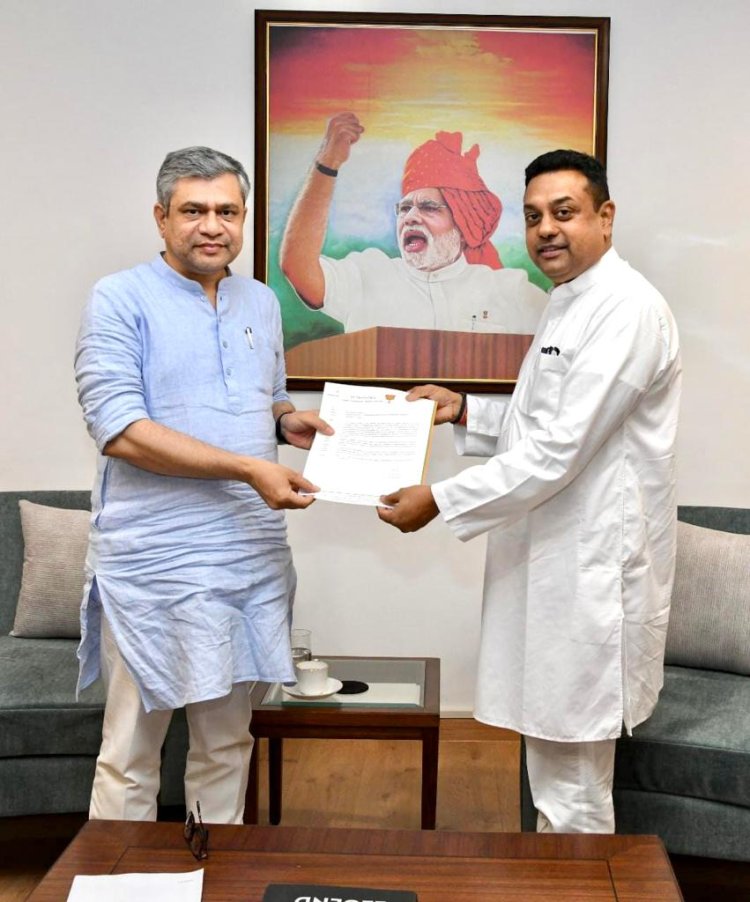 ସମ୍ୱିତ ପାତ୍ରଙ୍କ ଅନୁରୋଧ ରଖିଲେ କେନ୍ଦ୍ର ମନ୍ତ୍ରୀ ଅଶ୍ୱିନୀ ବୈଷ୍ଣବ