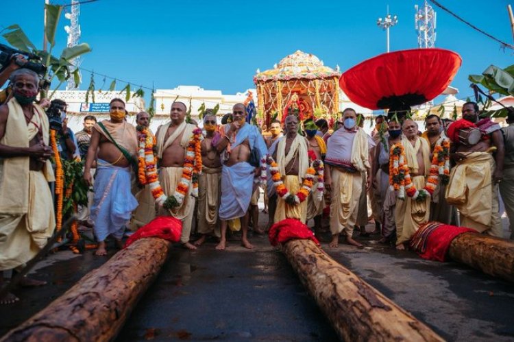 ଅକ୍ଷୟ ତୃତୀୟାରେ ମହାପ୍ରଭୁଙ୍କ ରଥ ନିର୍ମାଣ କାର୍ୟ୍ୟ ଅନୁକୂଳ