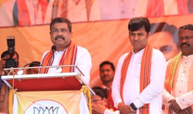 ଝାରସୁଗୁଡା ଉପନିର୍ବାଚନ: ରୋଡ ସୋରେ କେନ୍ଦ୍ରମନ୍ତ୍ରୀ ଧର୍ମେନ୍ଦ୍ର ପ୍ରଧାନ