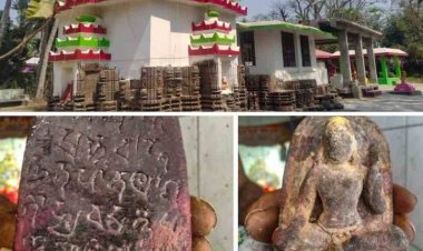 Ancient inscribed Avalokitasvara image discovered in Daya River valley