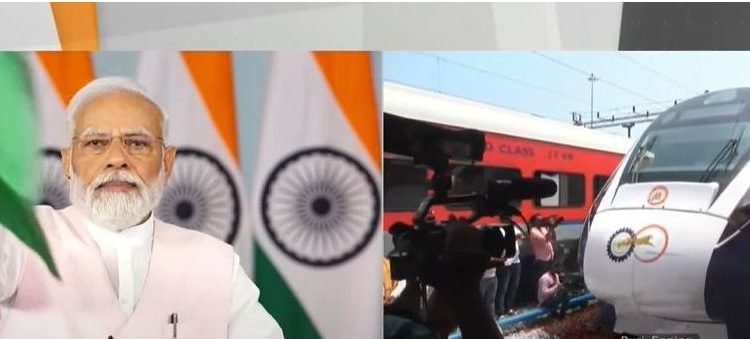 PM flags off Vande Bharat Express from Puri to Howrah