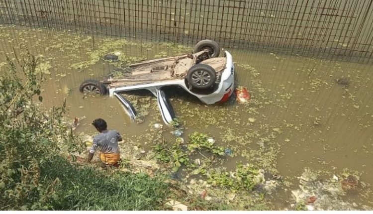 Man dies, wife critical as car plunges into Taladanda canal in Cuttack