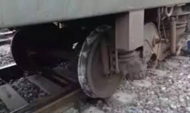 ପୁଣି ଲାଇନ୍‌ଚ୍ୟୁତ୍ ହେଲା ଟ୍ରେନ୍