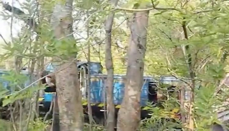 Private goods train derails in Odisha, no casualties reported