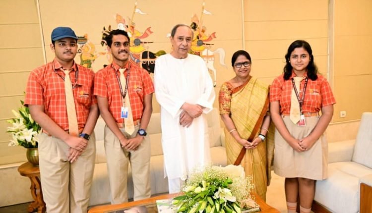 Odisha CM Naveen Patnaik Meets NEET 2023 Toppers From Odisha