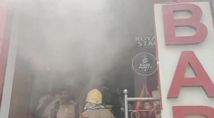 Major Fire Breaks Out At Bar In Bhubaneswar