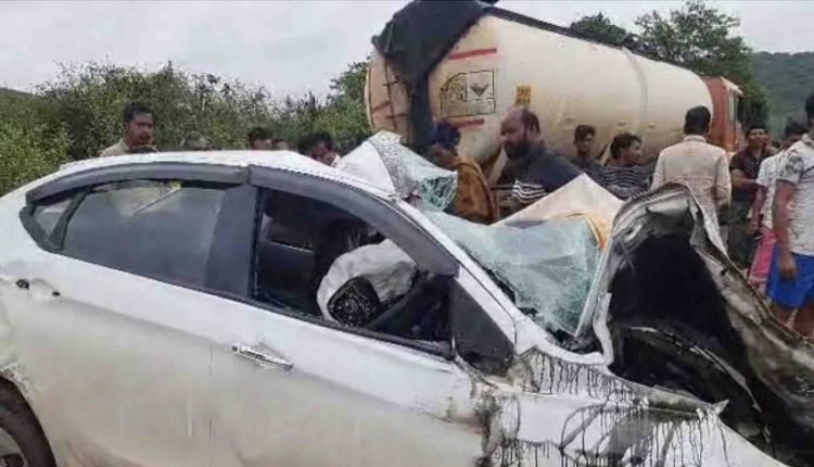 3 of family killed in tanker-car collision in Odisha's Koraput