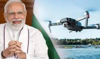 ମୋଦୀଙ୍କ ବାସଭବନ ଉପରେ ଉଡ଼ିଲା ଡ୍ରୋନ୍‌