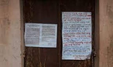 ଲାଗିଲା ମାଓ ପୋଷ୍ଟର, ରାସ୍ତା କାମକୁ ବିରୋଧ