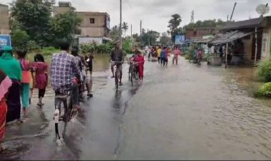 Breaches in canal embankment in Jagatsinghpur; several areas submerged