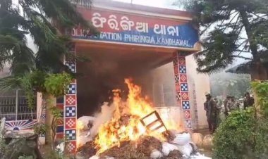 19 villagers arrested in Phiringia PS torching case