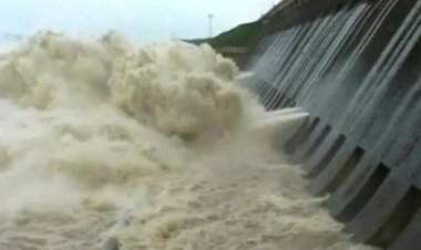 Hirakud dam closes 10 sluice gates as water level recedes