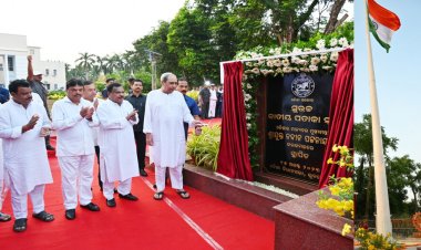 ବିଧାନସଭା ପରିସରରେ ଜାତୀୟ ପତାକା ସ୍ତମ୍ଭ ଉନ୍ମୋଚିତ