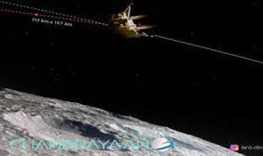 ଚନ୍ଦ୍ରଠାରୁ ମାତ୍ର ୨୫ କିମି ଦୂରରେ ରହିଛି ଲ୍ୟାଣ୍ଡର ବିକ୍ରମ