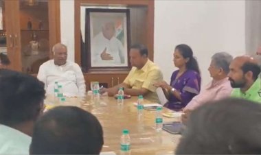 କଂଗ୍ରେସ ଅଧ୍ୟକ୍ଷ ଖାର୍ଗେଙ୍କ ଘରେ ବସିଲା ଇଣ୍ଡିଆ ମେଣ୍ଟ ବୈଠକ