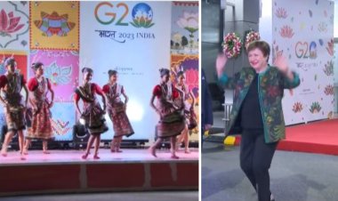 G20: IMF Managing Director Could Not Stop Herself From Dancing To Odisha's Sambalpuri Song