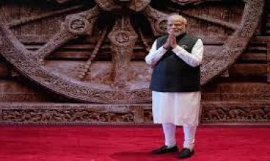 ଭାରତ ମଣ୍ଡପରେ ପହଞ୍ଚିଲେ ପ୍ରଧାନମନ୍ତ୍ରୀ