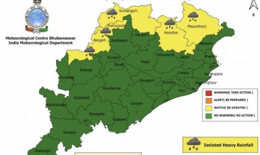 IMD Predicts Very Heavy Rains In Odisha, Yellow Alert Issued