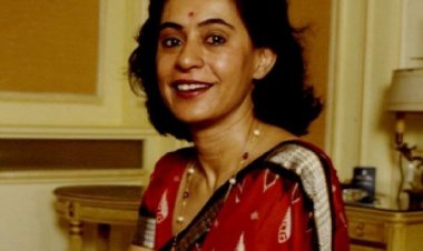 Last Rites Of CM Naveen's Sister Gita Mehta Held In New Delhi