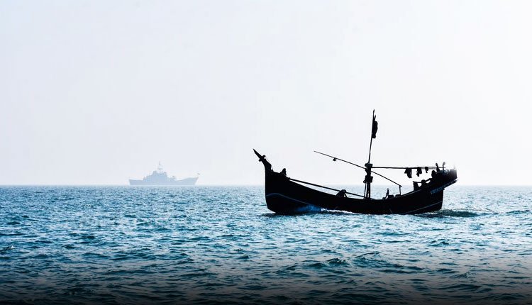 Suspicious youth detained in mid-sea in Odisha