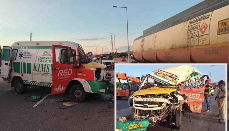 Four From Odisha Killed In Road Accident  In Andhra Pradesh