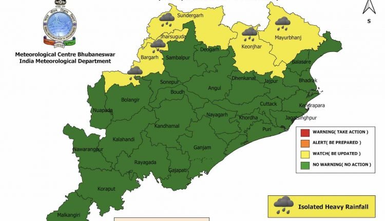 IMD Predicts Very Heavy Rains In Odisha, Yellow Alert Issued