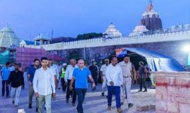 ପୁରୀରେ ଭି.କେ ପାଣ୍ଡିଆନ୍‌ଙ୍କ ସମୀକ୍ଷା