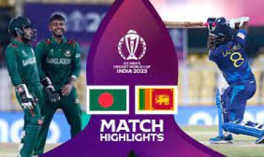 ବିଶ୍ୱକପ୍‌ : ଦିଲ୍ଲୀରେ ମୁହାଁମୁହିଁ ହେବେ ବାଂଲାଦେଶ ଏବଂ ଶ୍ରୀଲଙ୍କା