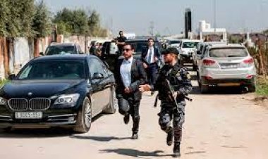 ପାଲେଷ୍ଟାଇନ ରାଷ୍ଟ୍ରପତିଙ୍କ କାର ଉପରେ ଆକ୍ରମଣ