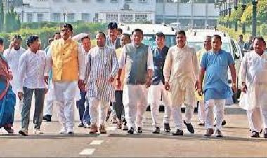 ରାଜଭବନ ଅଭିମୁଖେ ବିଜେପି ବିଧାୟକ