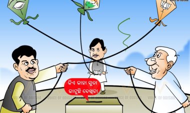 କିଏ କାହା ସୁତା କାଟୁଛି ଦେଖିବା