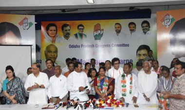 ବିଜେଡ଼ି ଛାଡ଼ି କଂଗ୍ରେସରେ ମିଶିଲେ କେନ୍ଦୁଝରର ଦୁଇ ପୂର୍ବତନ ସାଂସଦ