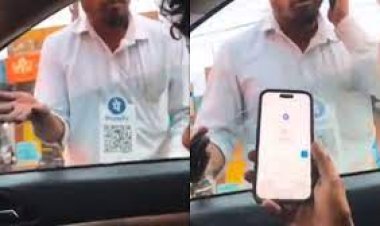 କ୍ୟୁଆର କୋଡ୍ ରେ ଭିକ ମାଗୁଛନ୍ତି ଭିକାରୀ:  ଭିଡିଓ ଭାଇରାଲ୍