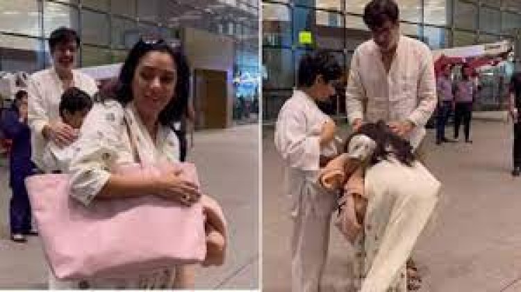 ସ୍ବାମୀଙ୍କ ପାଦ ଛୁଇଁ ଟ୍ରୋଲ ହେଲେ ରୁପାଲି ଗାଙ୍ଗୁଲି