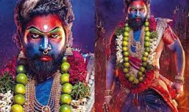 ଅର୍ଦ୍ଧ ନାରୀଶ୍ୱର ବେଶରେ ଅଲ୍ଲୁ ଅର୍ଜ୍ଜୁନ: ପୁଷ୍ପା ୨