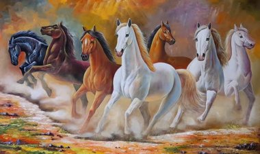 ଘରେ କି ଅଫିସ୍‌ରେ ୭ଟି ଦୌଡୁଥିବା ଘୋଡ଼ାର ଚିତ୍ର ଅଛି କି?