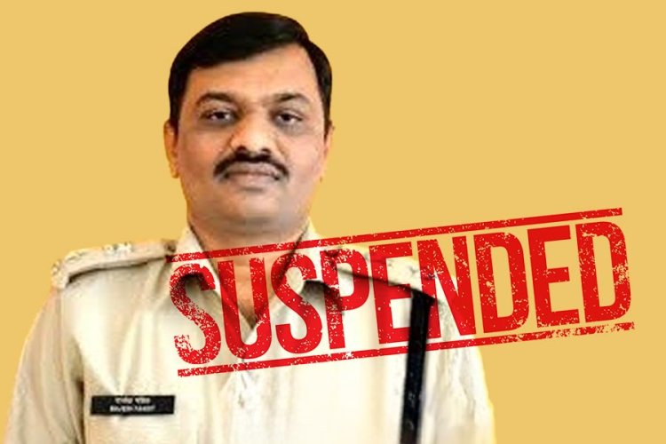 DIG Pandit Rajesh Uttamrao has been suspended for 'grave misconduct'.