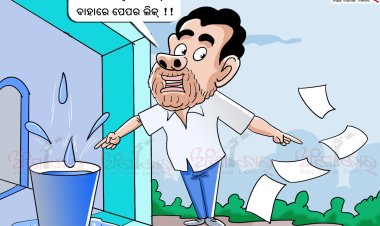 ଭିତରେ ୱାଟର ଲିକ୍, ବାହାରେ ପେପର ଲିକ୍