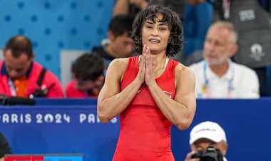 Vinesh Phogat has announced her retirement after being disqualified from the Olympics. She said 'Goodbye Wrestling'.