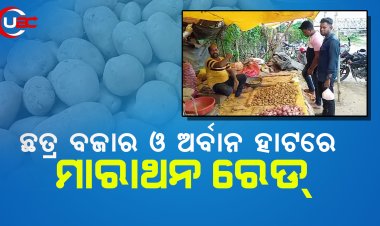 ଛତ୍ର ବଜାର ଓ ଅର୍ବାନ ହାଟ ରେ ମାରାଥନ ରେଡ୍ କରିବା ସହ ଷ୍ଟକ୍ ଯାଞ୍ଚ କରିଛି ଜିଲ୍ଲା ଯୋଗାଣ ବିଭାଗ ର ଟିମ୍।