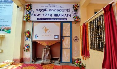 Odisha has launched India's first 24/7 'Grain ATM'.
