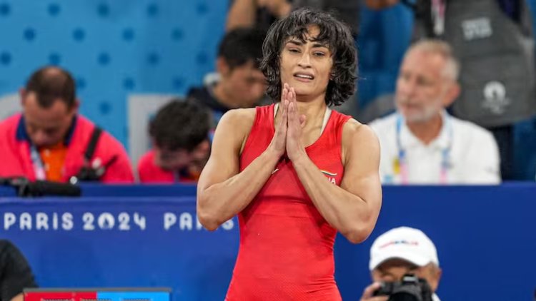 Vinesh Phogat has announced her retirement after being disqualified from the Olympics. She said 'Goodbye Wrestling'.