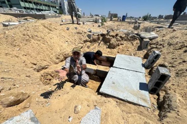 The territory's Health Ministry reports that more than 40,000 Palestinians have been killed in Gaza.