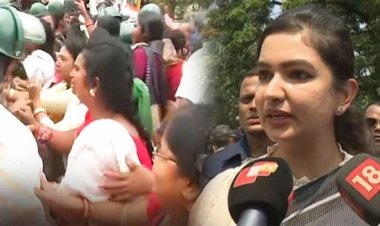 "Threats to Rahul Gandhi: Odisha Congress takes to the streets in Bhubaneswar, demanding action."